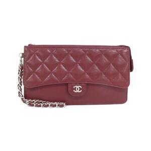 CHANEL Red Wallet